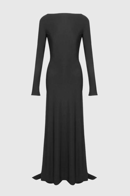 Evian Backless Maxi Dress