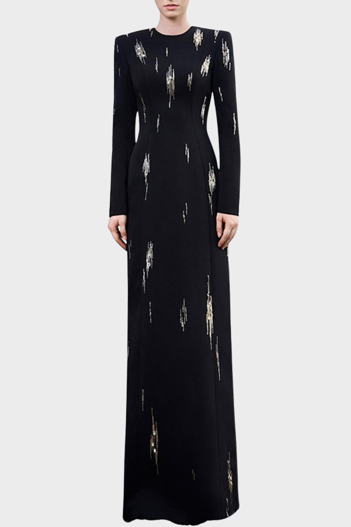 Farsa Beaded Embellished Maxi Dress