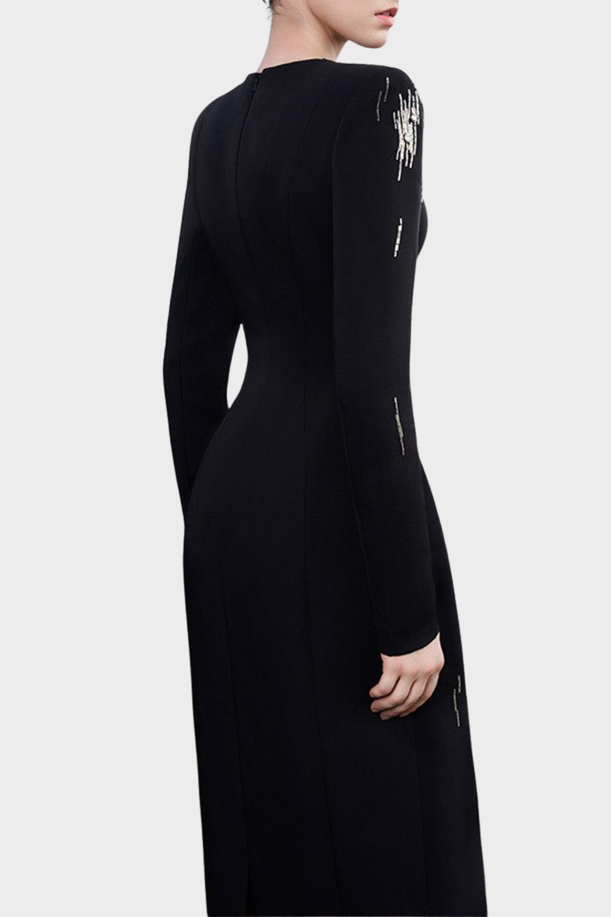 Farsa Beaded Embellished Maxi Dress