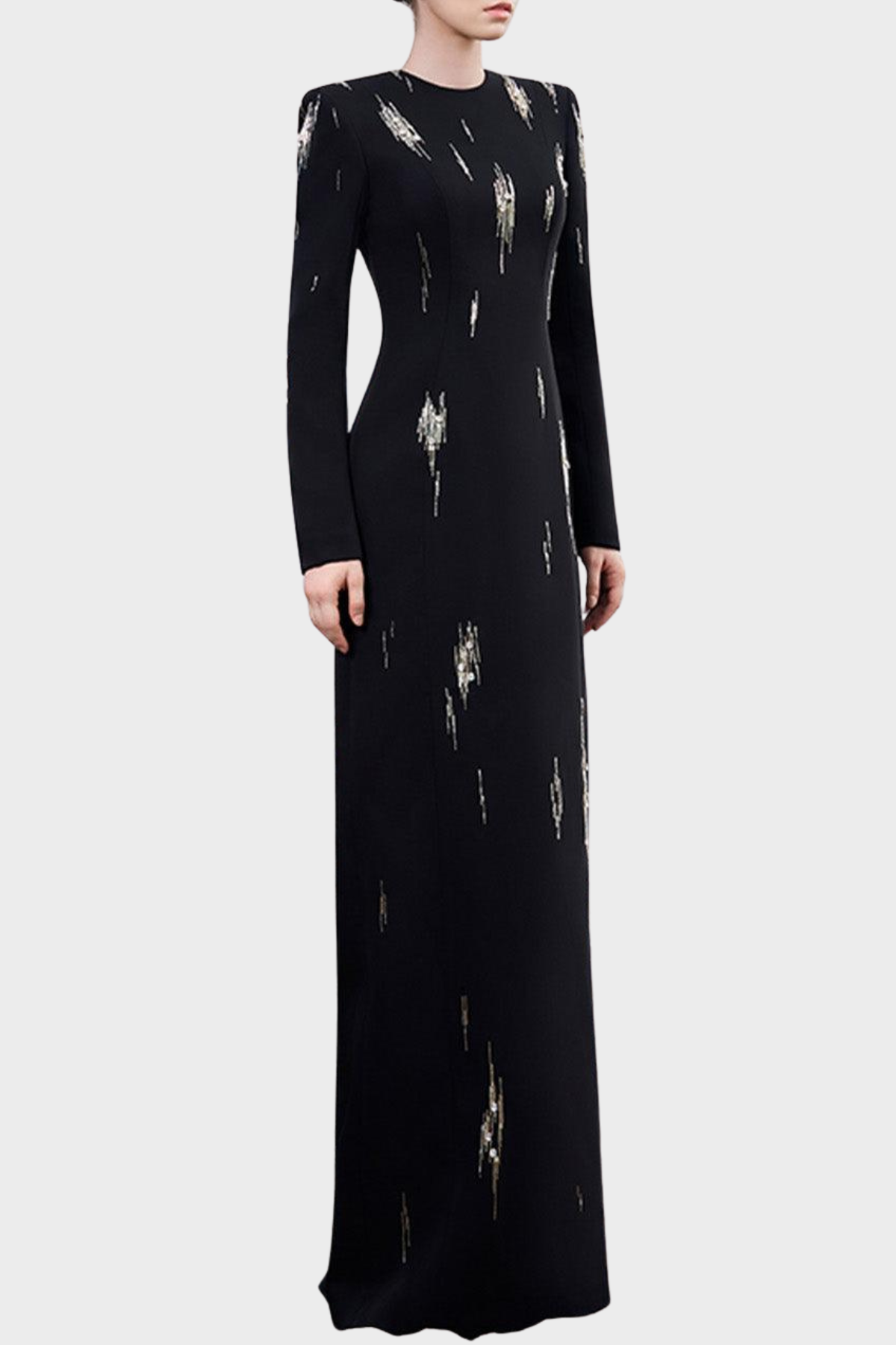 Farsa Beaded Embellished Maxi Dress