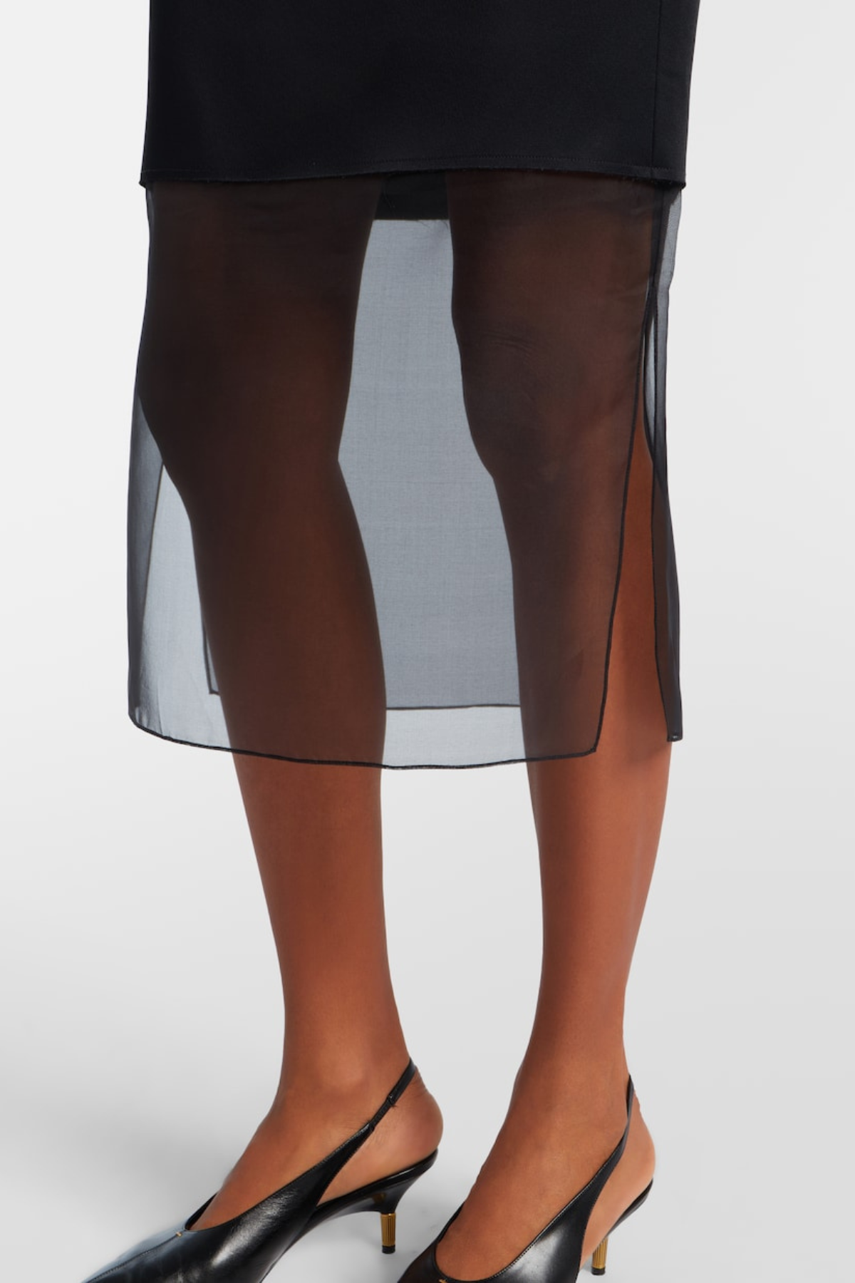 Ferafa Layer Midi Skirt