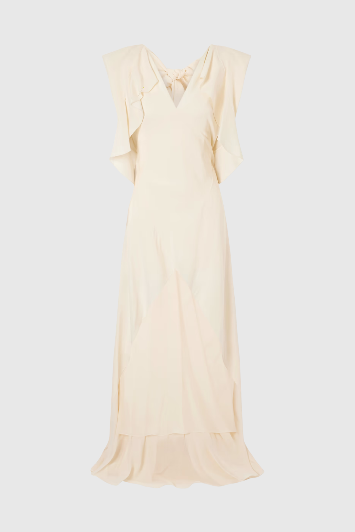 Fincha Sleeveless Ruffle Maxi Dress
