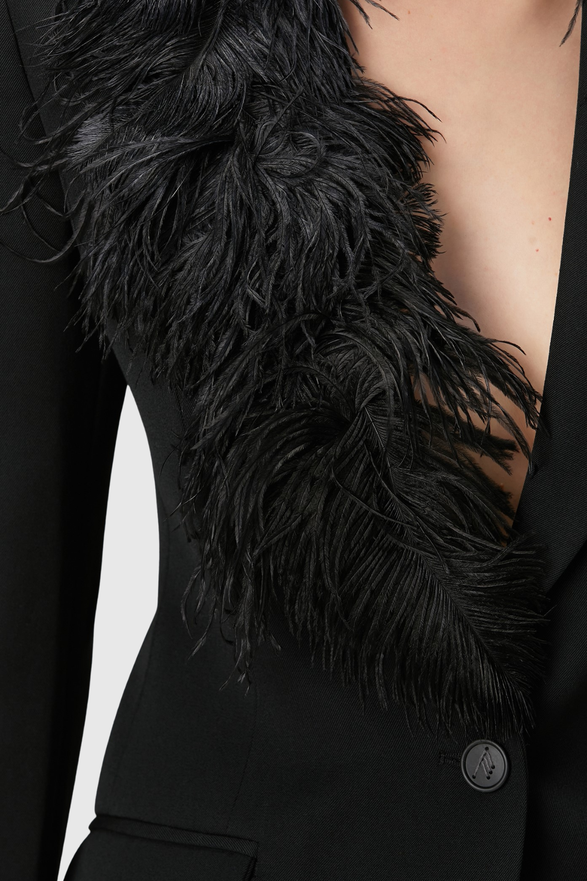 Fleura Feather Blazer