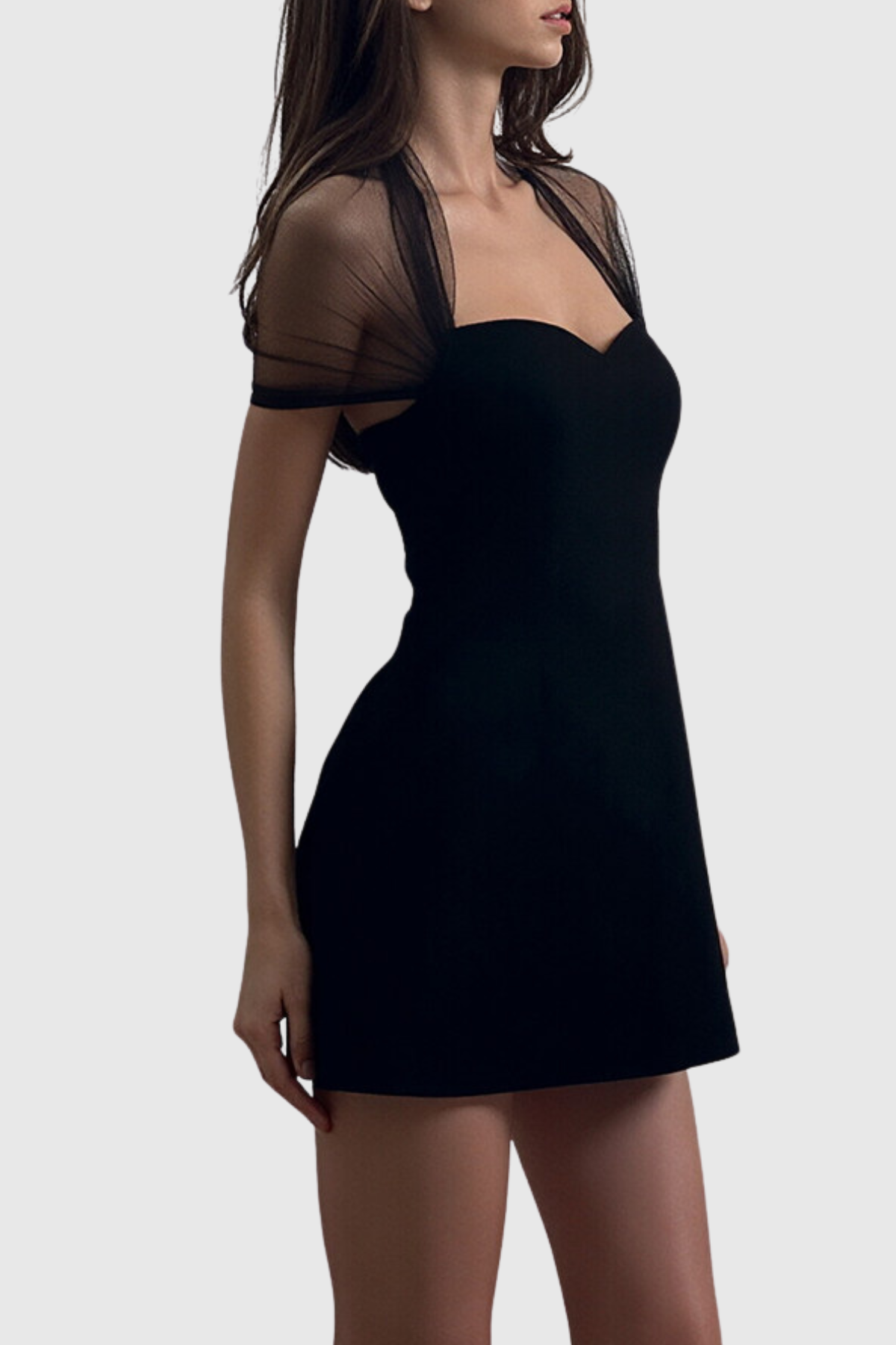 Flinta Meah Mini Dress - Black
