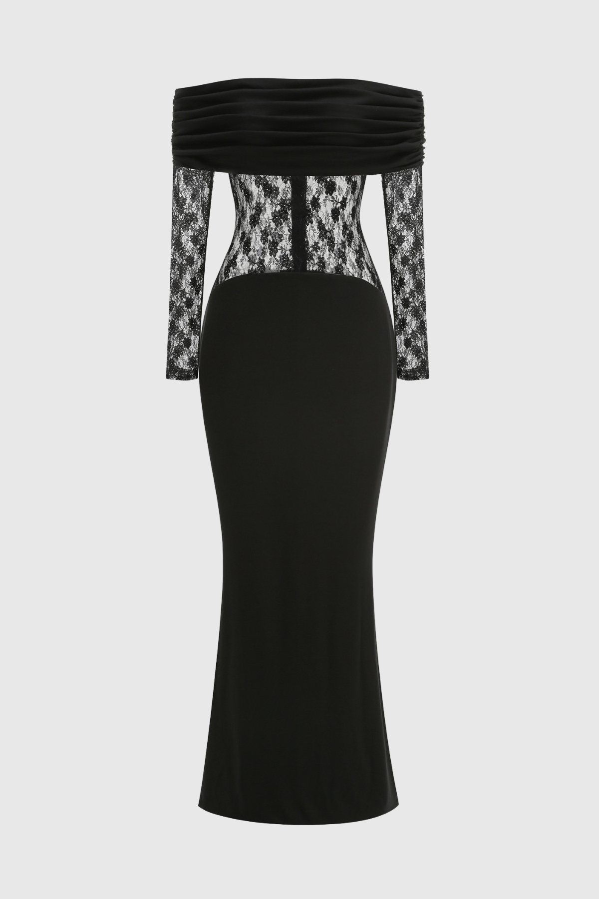 Flossie Off Shoulder Lace Maxi Dress