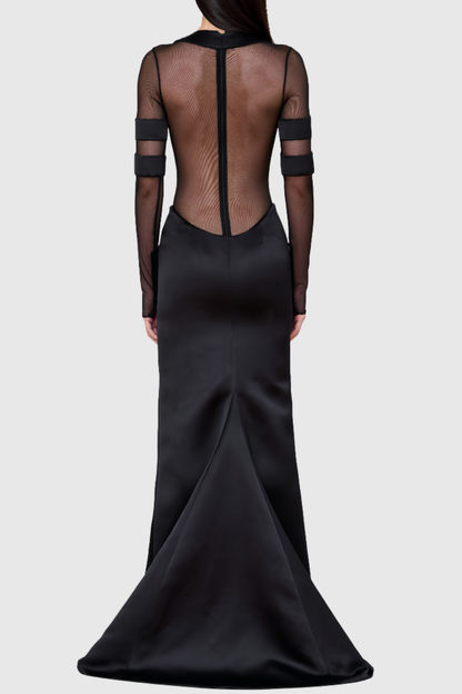 Galilea Mesh Maxi Dress