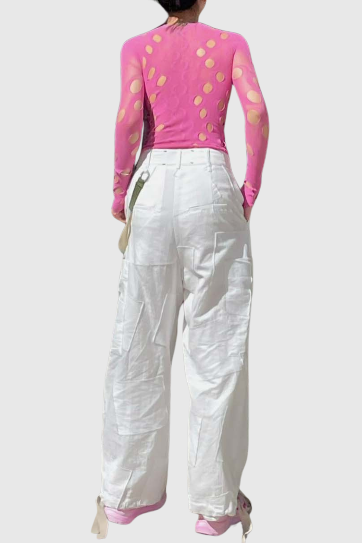 Garbo Cutout Top - Pink