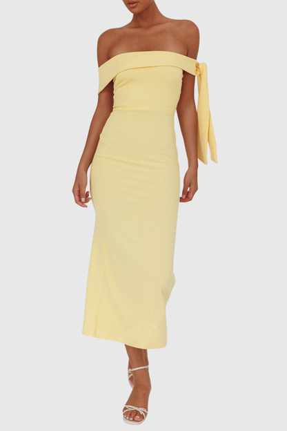 Giulia Off Shoulder Maxi Dress