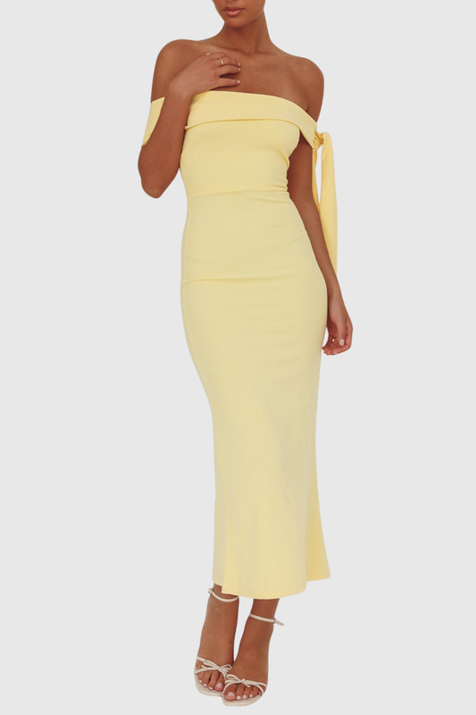 Giulia Off Shoulder Maxi Dress