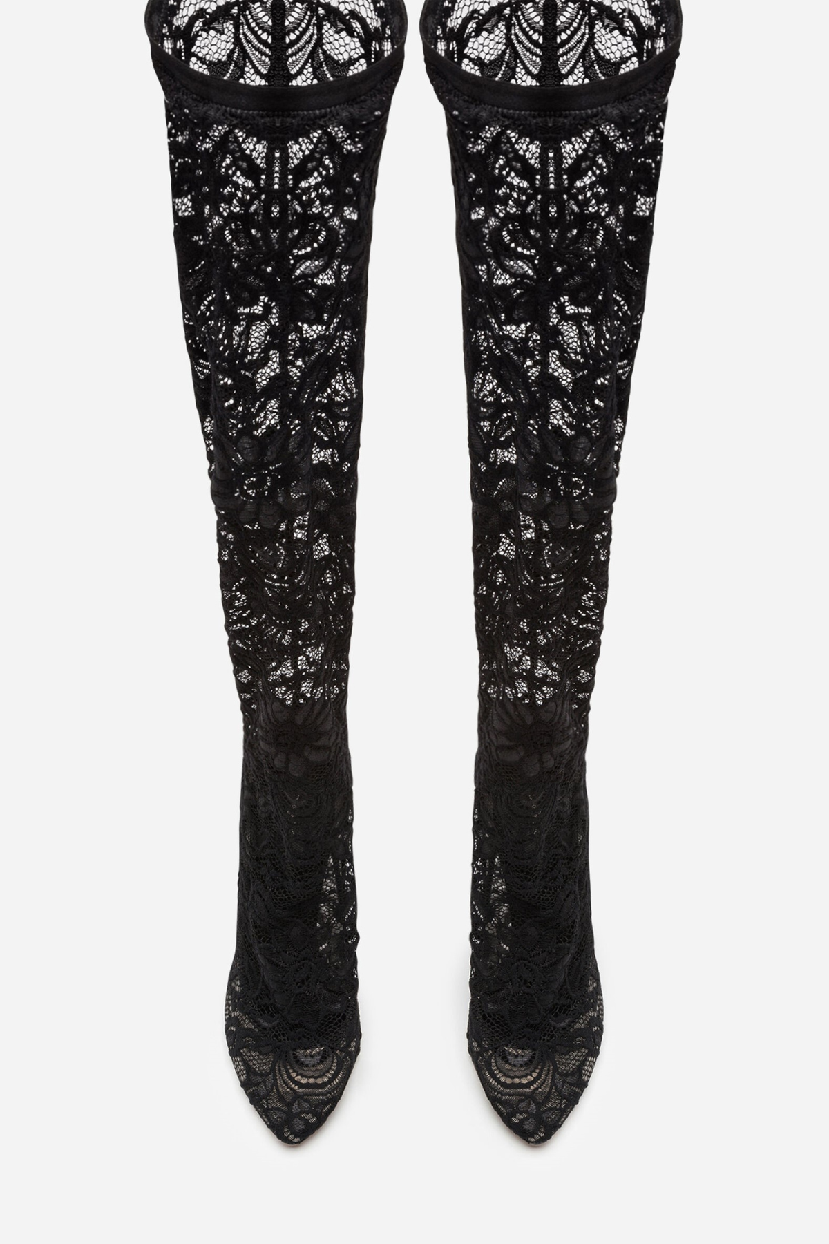 Glena Lace Knee High Boots