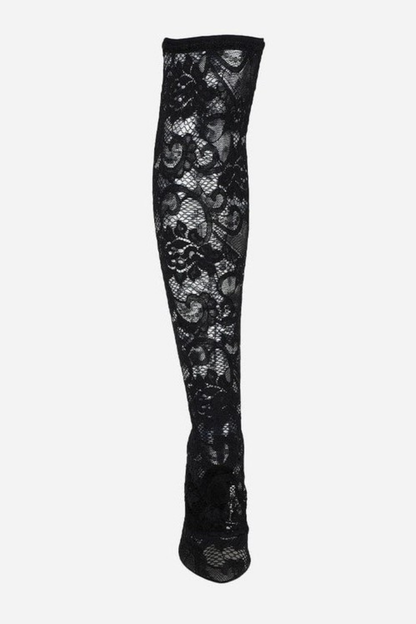 Glena Lace Knee High Boots
