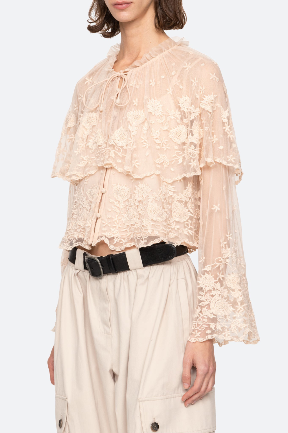 Gunilla Floral Lace Top