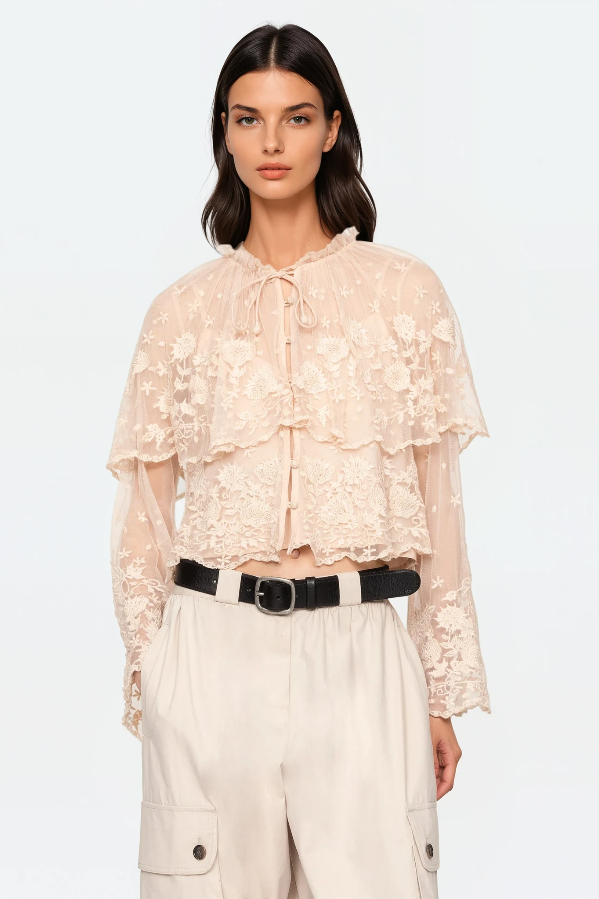 Gunilla Floral Lace Top