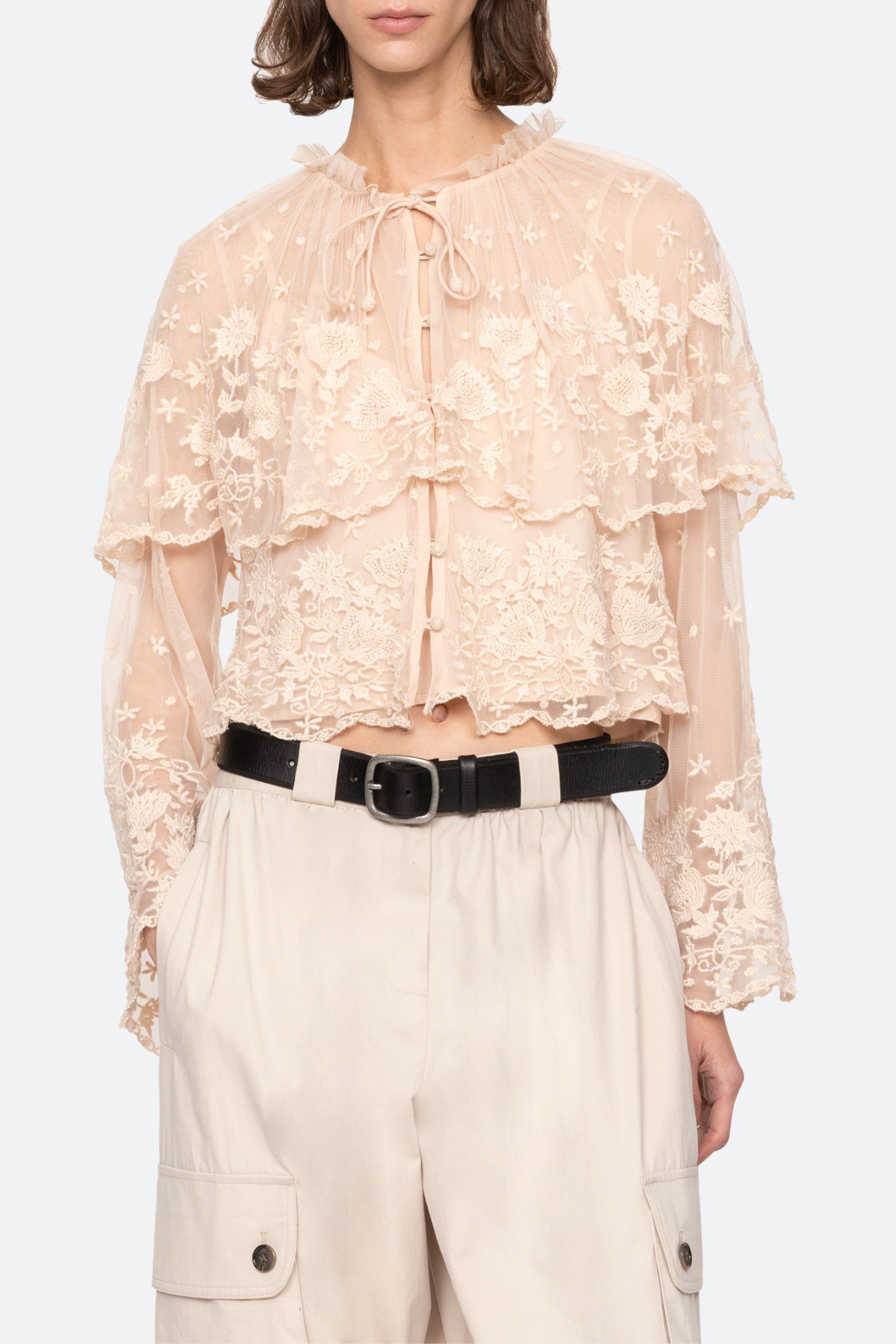 Gunilla Floral Lace Top