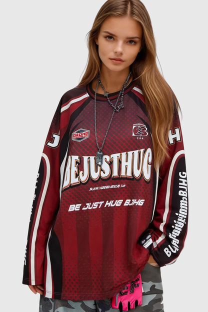 Gwyn Racing Top - Red