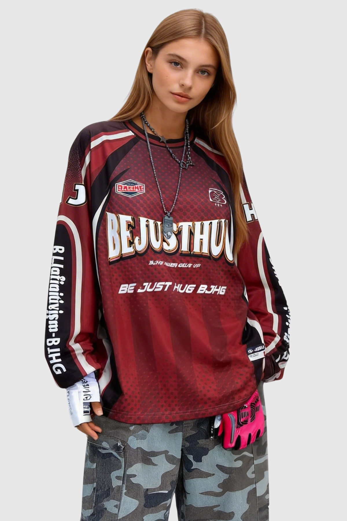 Gwyn Racing Top - Red