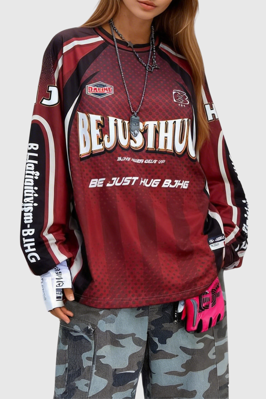 Gwyn Racing Top - Red