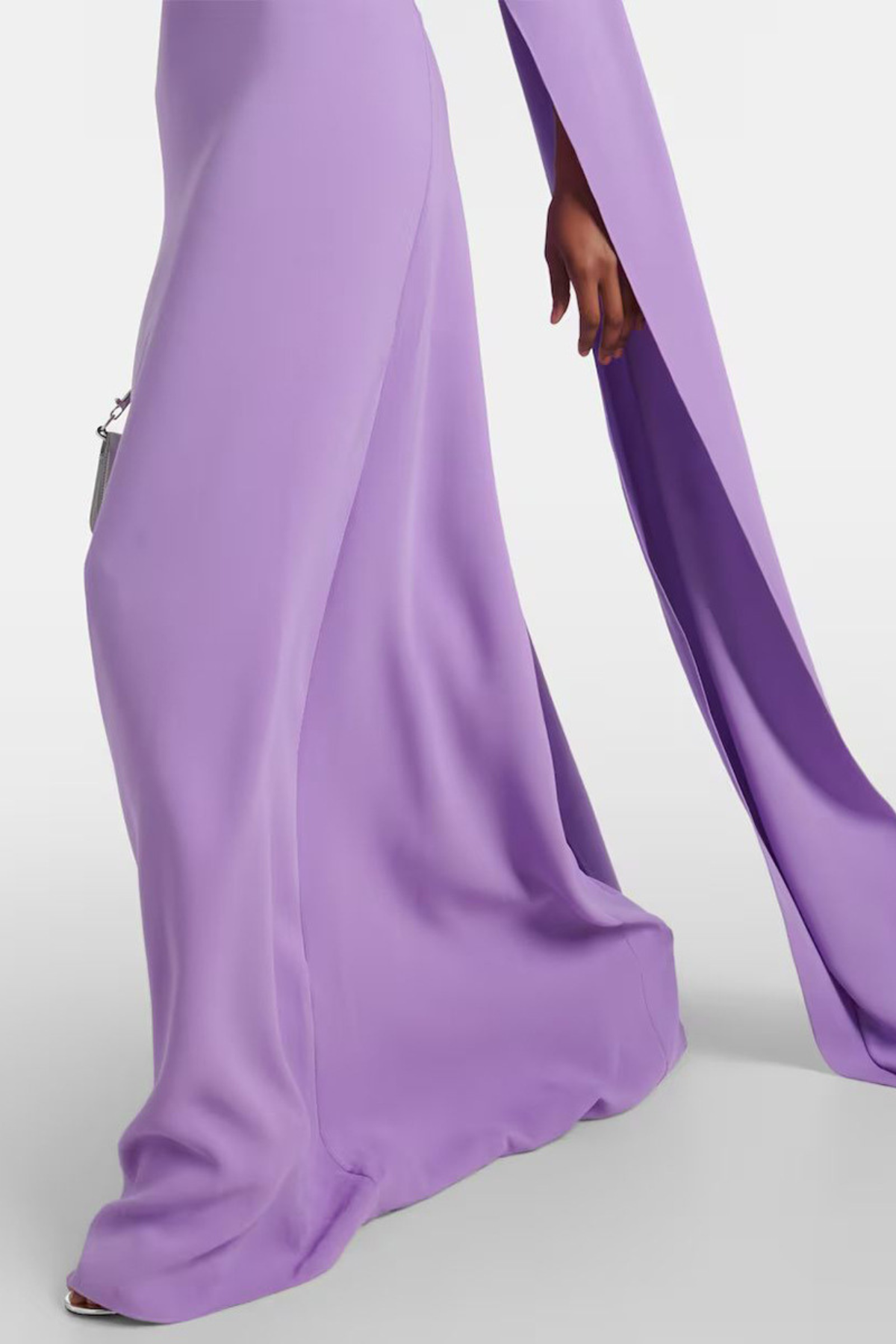 Gypsy Shawl Sleeve Draped Maxi Dress