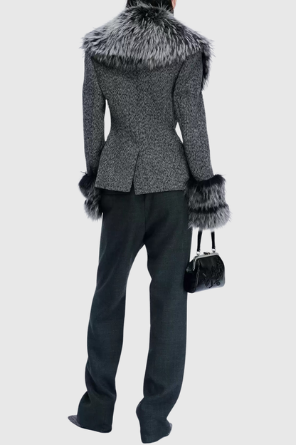 Halano Faux Fur Jacket