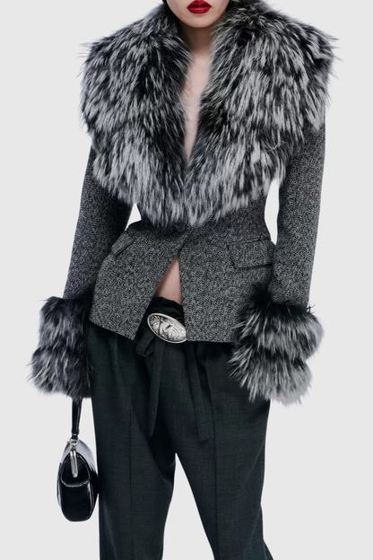 Halano Faux Fur Jacket