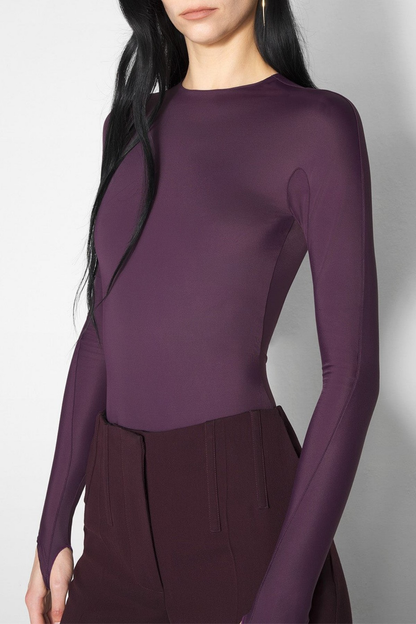 Halsto Bodysuit - Purple