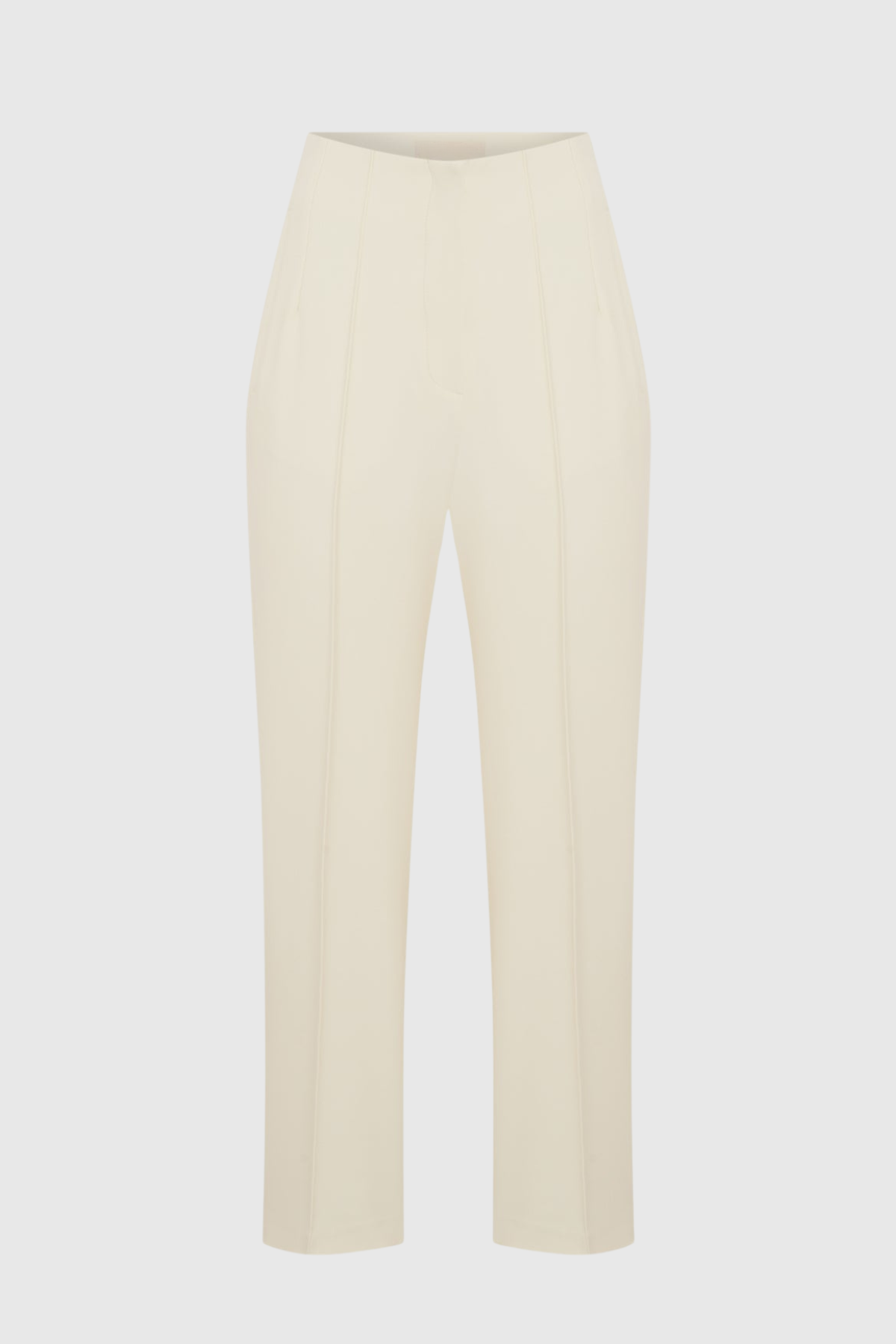 Hanka Metal Embellished Blazer & Pants Set - White