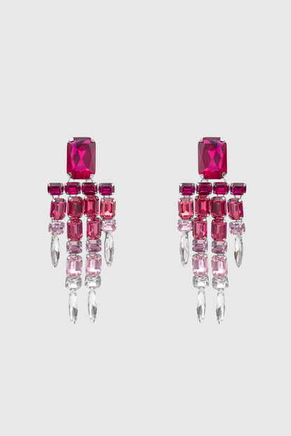 Harvio Crystal Chandelier Earrings