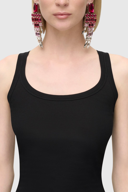 Harvio Crystal Chandelier Earrings