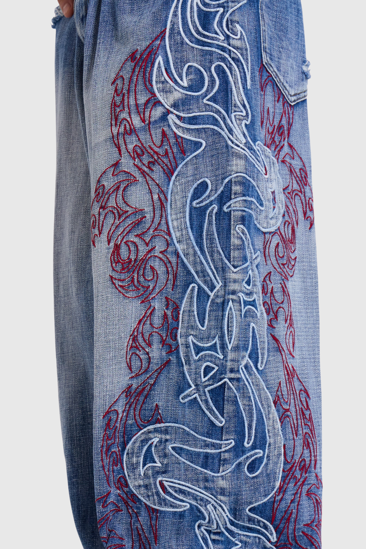 Hemloa Blade Print Colossus Jeans