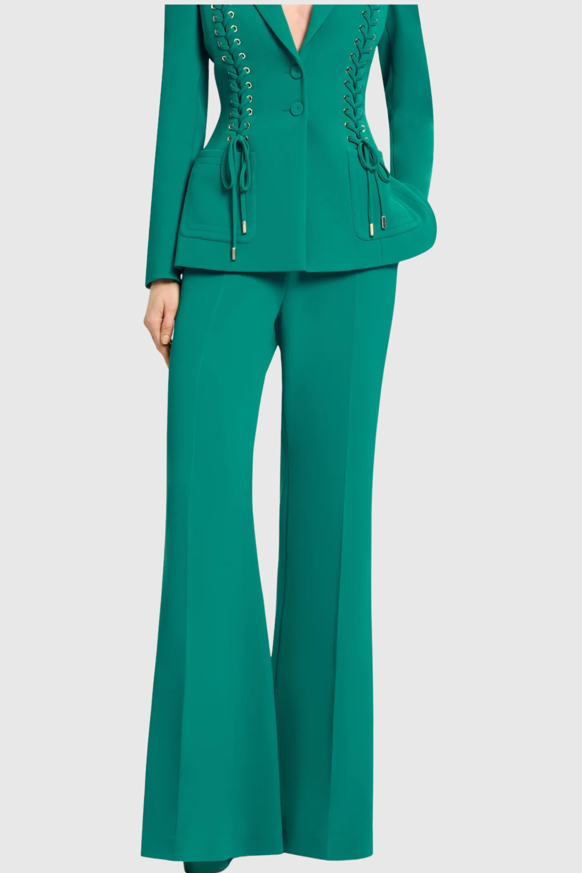 Henrik Lace Up Blazer & Trousers Set