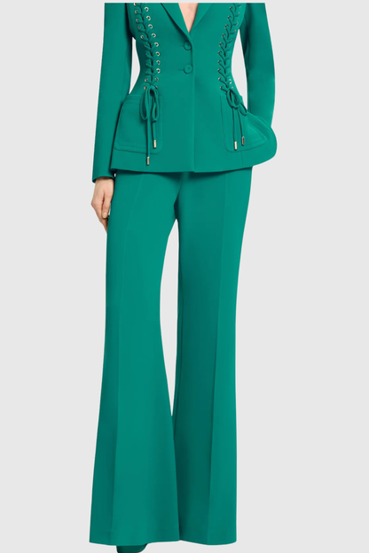 Henrik Lace Up Blazer & Trousers Set