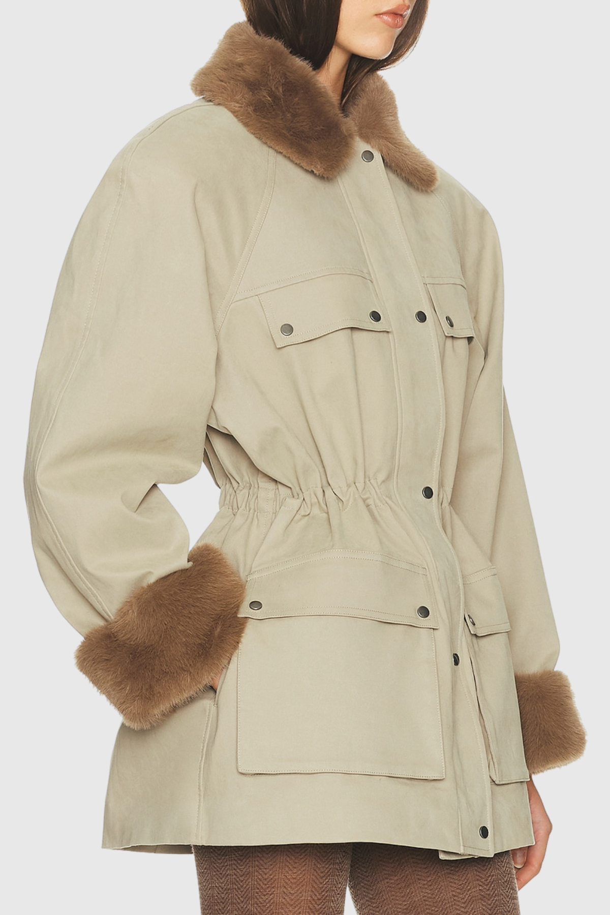 Hersha Faux Fur Jacket