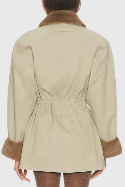 Hersha Faux Fur Jacket