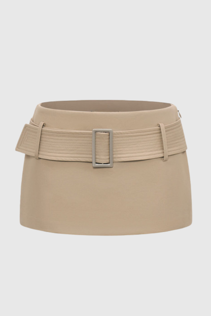 Hloha Belted Mini Skirt