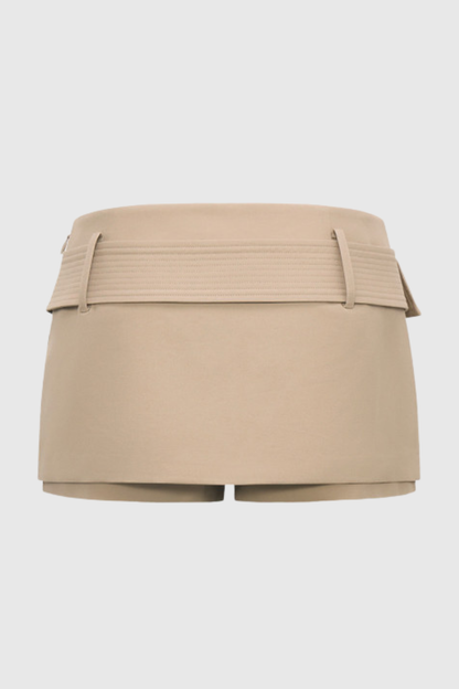 Hloha Belted Mini Skirt