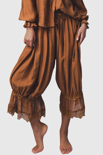 Hugra Lace Bloomer Pants