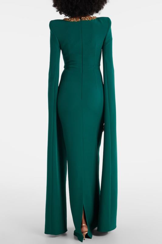 Ianthe Crystal Embellished Maxi Dress