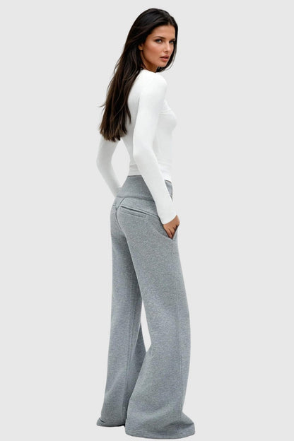 Idona Straight Sweatpants - Grey