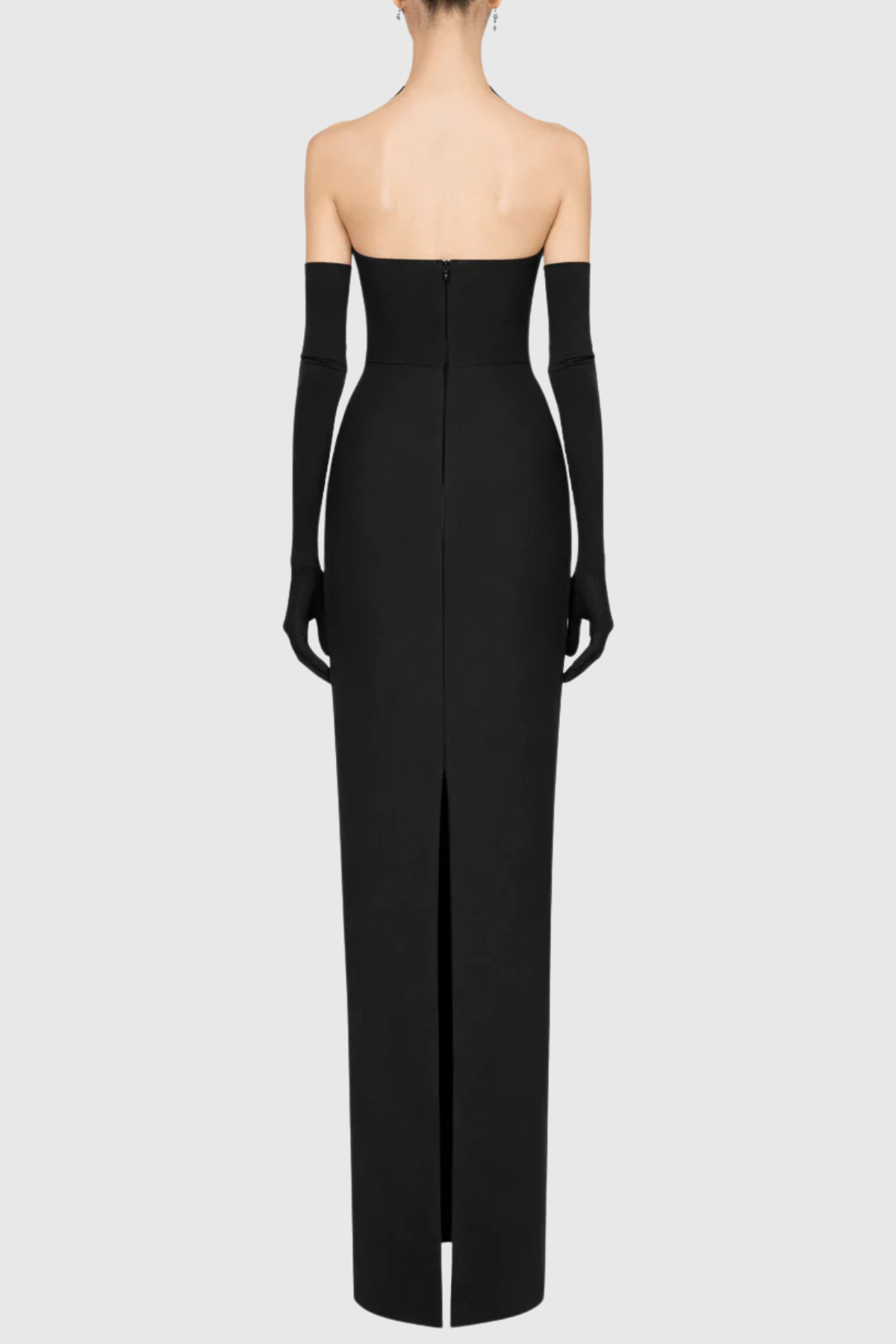 Ifuru Halter Cutout Maxi Bandage Dress - Black