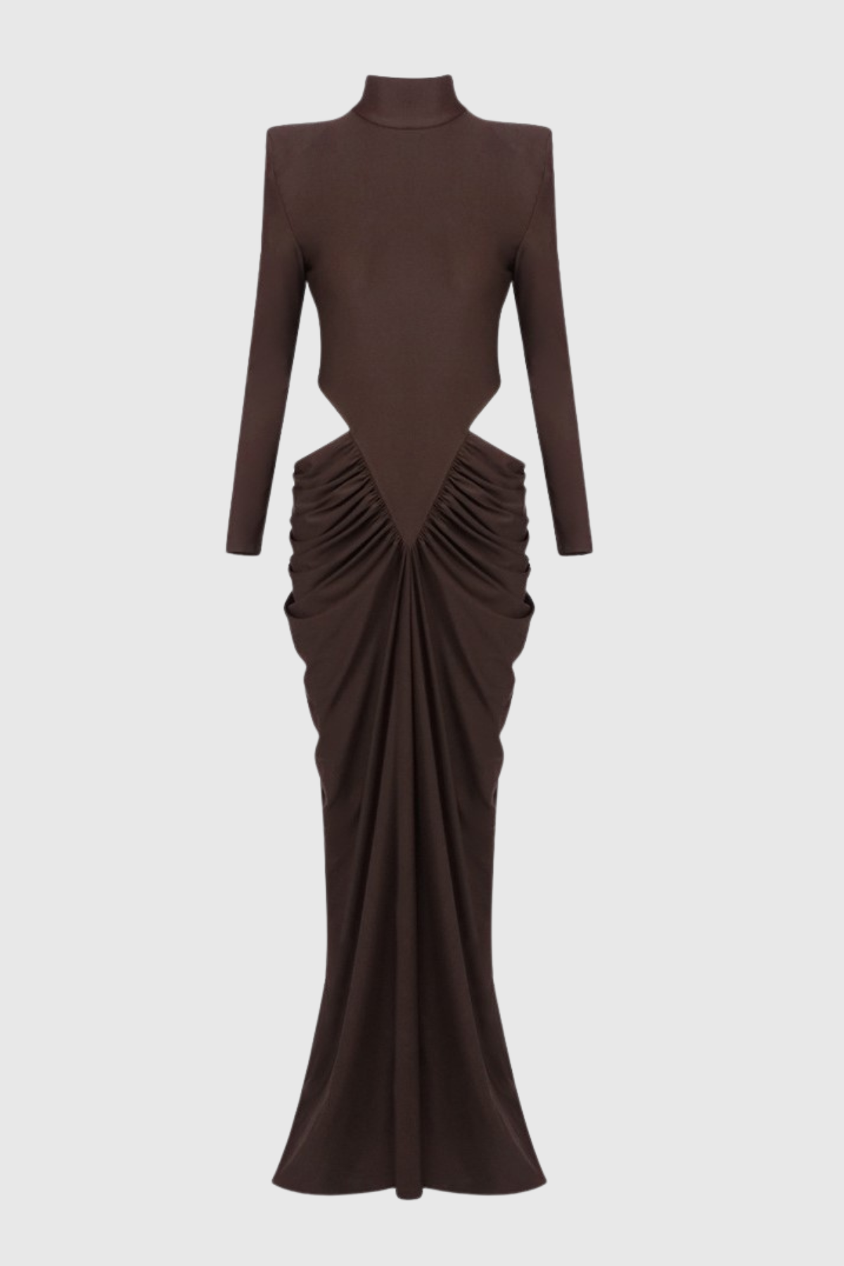 Ilithya Cutout Draped Maxi Dress