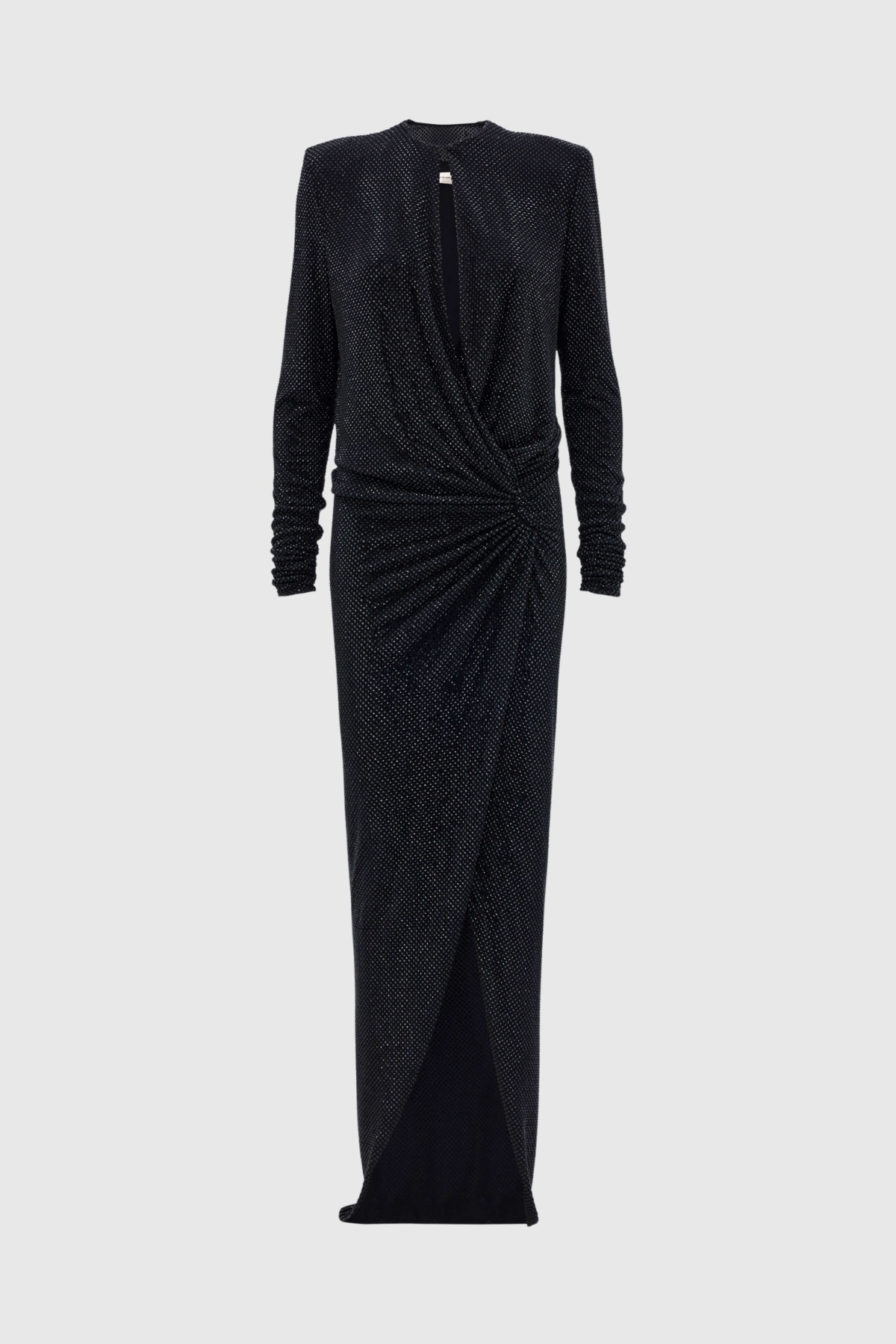 Inara Crystal Embellished Split Maxi Dress
