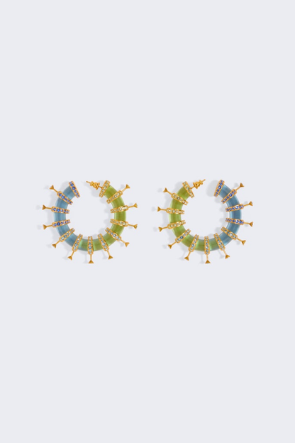 Innan Gradient Hoop Earrings