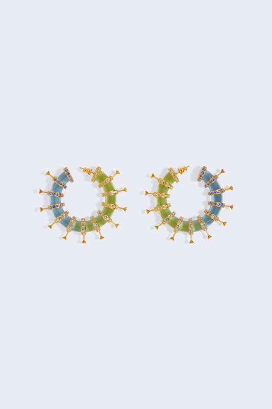 Innan Gradient Hoop Earrings