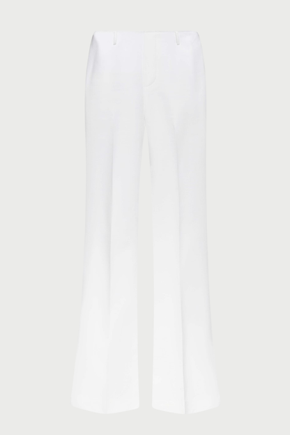 Irma Asymmetric Ruched Top - White