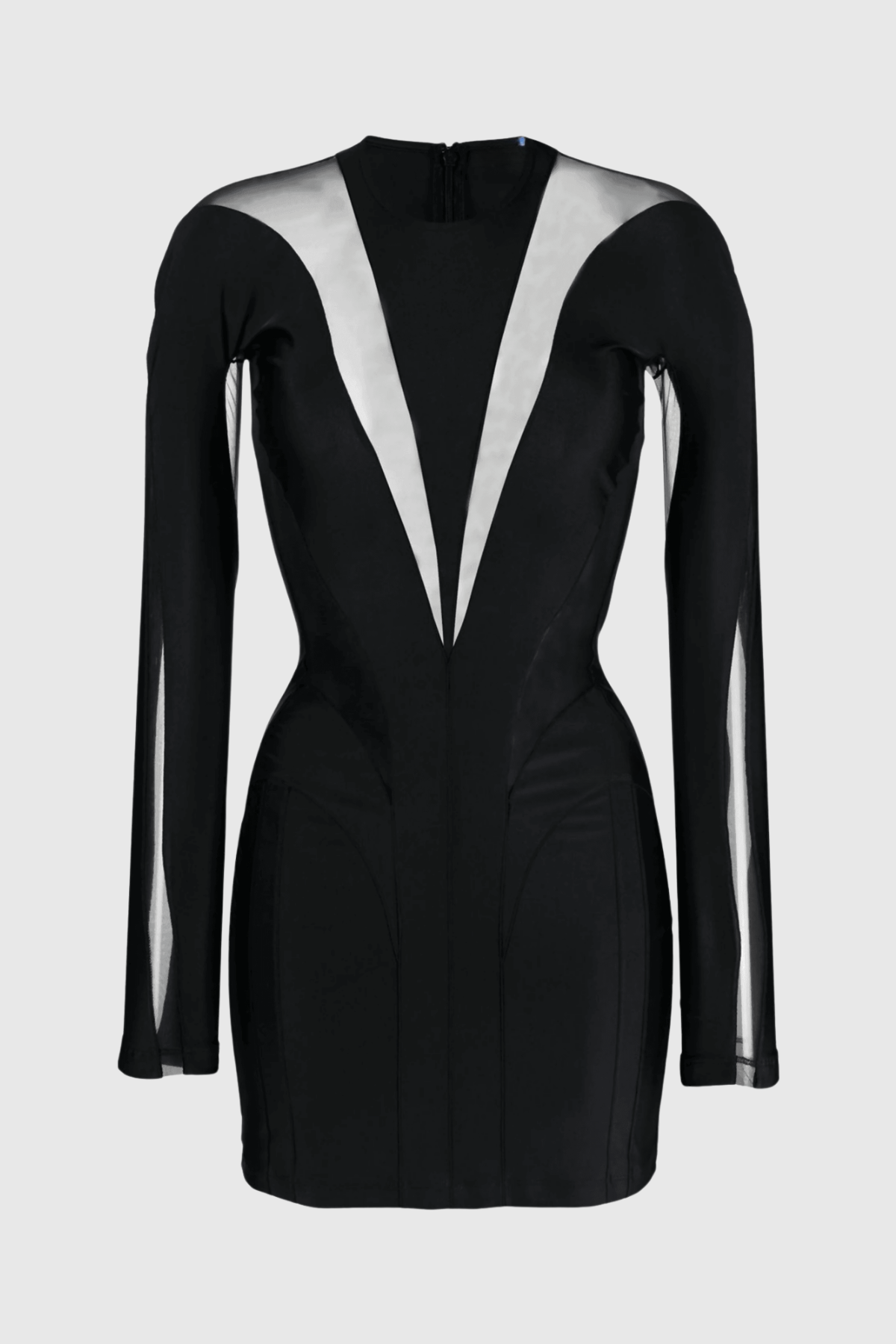 Izzya Sheer Panel Mini Dress