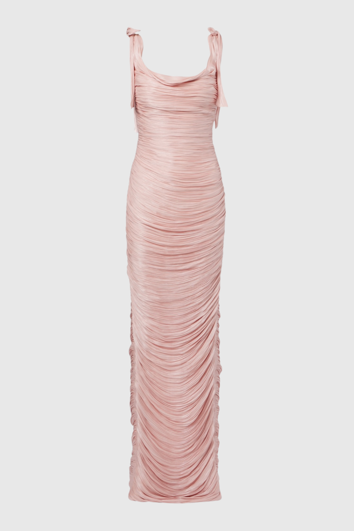 Jafje Draped Maxi Dress - Pink