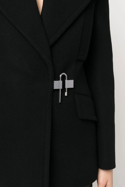 Jagya Lock Buckle Blazer
