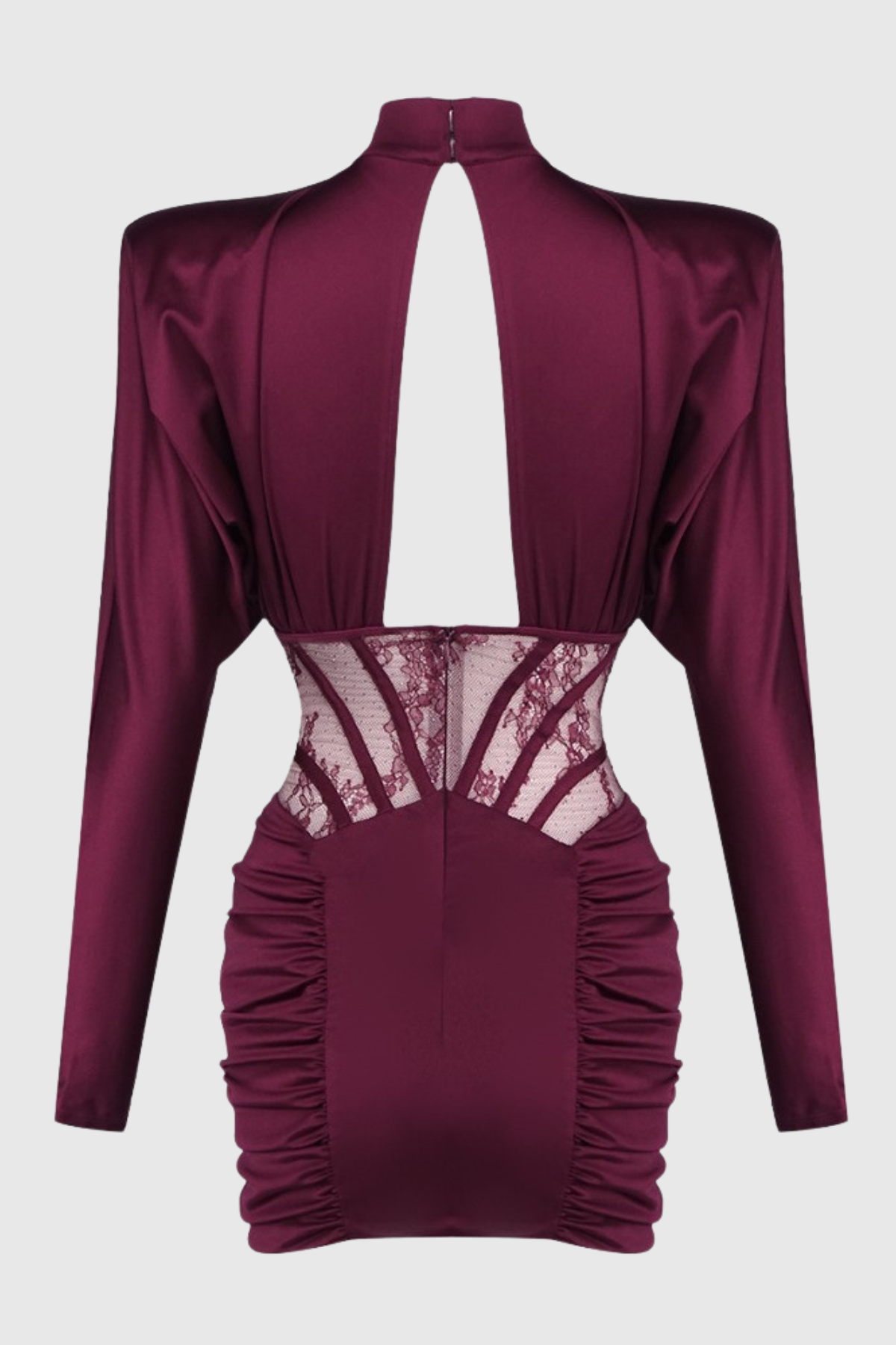 Jalissa Lace Corset Cutout Mini Dress