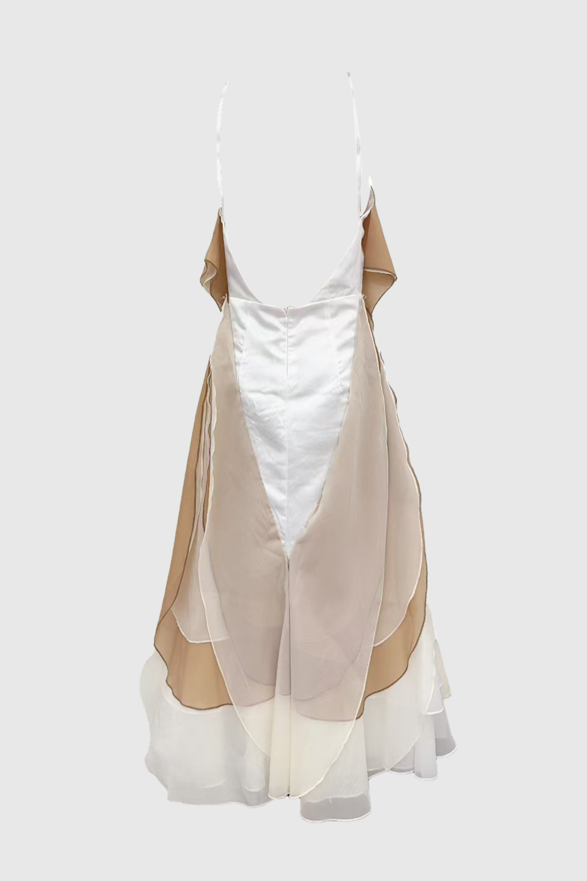 Jamal Halter Layer Midi Dress