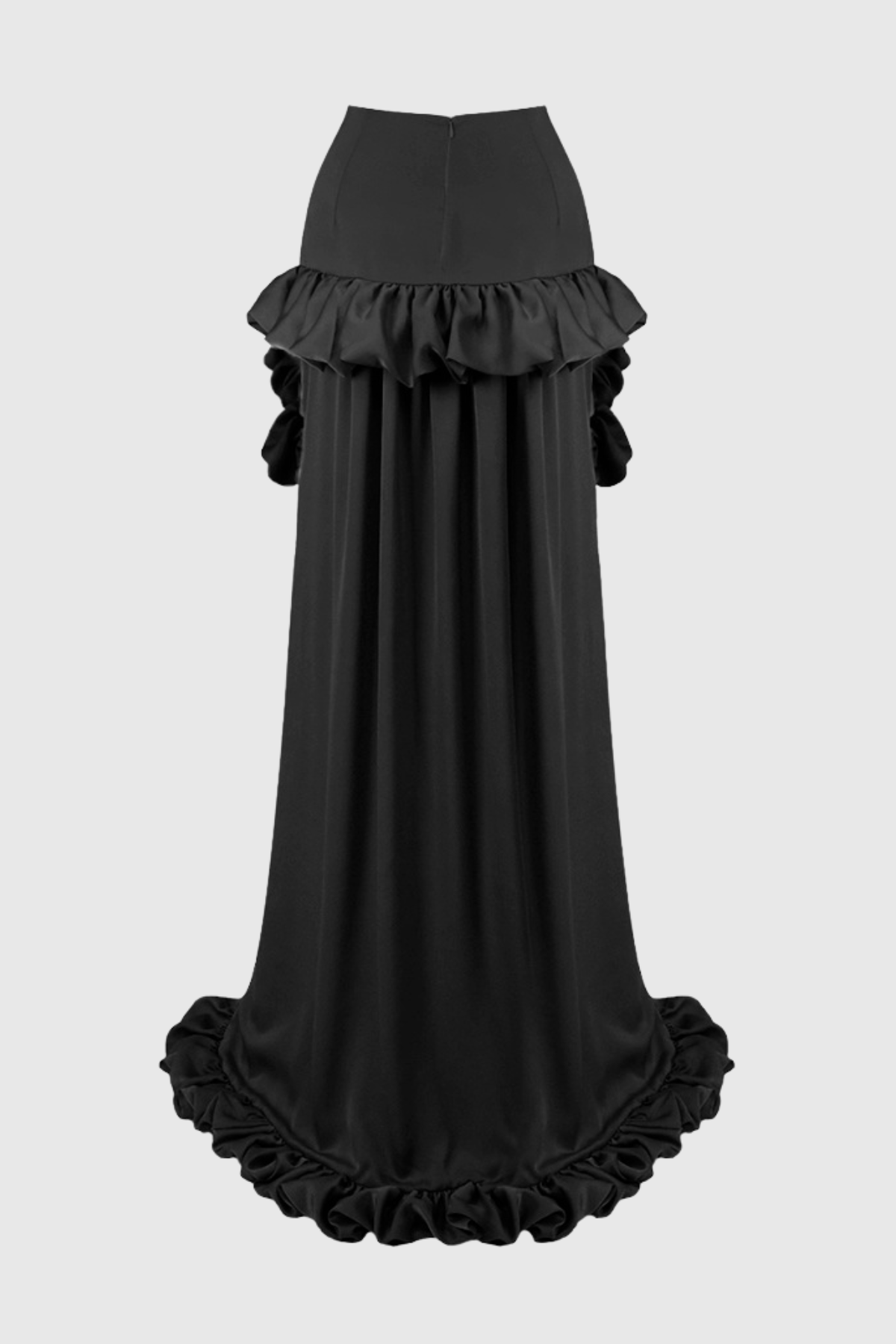 Janice Ruffle Skirt - Black